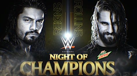 Main Event 090914 Seth Rollins Roman Reigns
