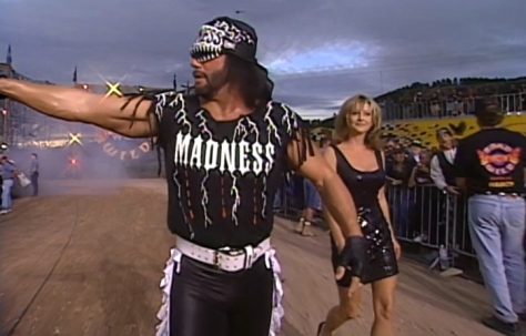 WCW Road Wild 1997 Macho Man Randy Savage Elizabeth