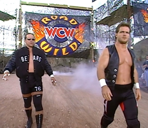 WCW Road Wild 1997 Steve McMichael Chris Benoit